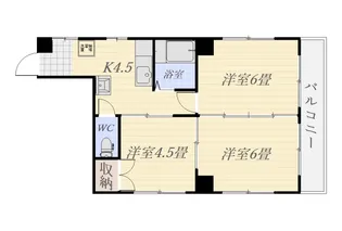末広ビル【2階】の間取り