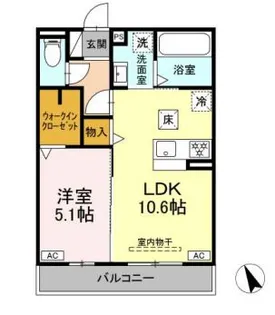 D-Hills 有玉北町【1階】の間取り