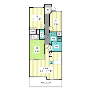 サンマンションアトレ一社【3階】の間取り