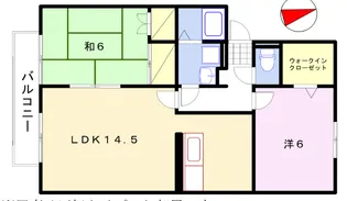 ロイヤルグレース花田C【1階】の間取り