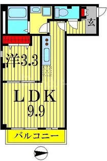シルフィード【1階】の間取り