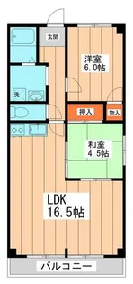 千葉県我孫子市寿1【マンション】の間取り