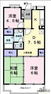 キキョウ第五三上マンション【2階】の間取り