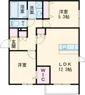 East field【3階】の間取り