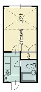 南の杜 B【1階】の間取り