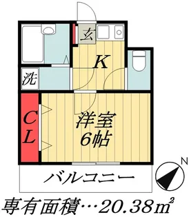 千葉県市川市新田2【マンション】の間取り