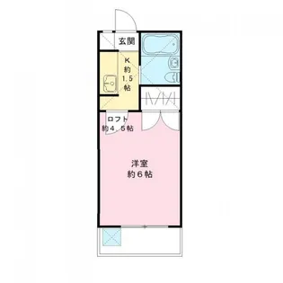 メゾン鎌ケ谷 B棟【1階】の間取り