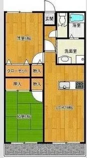 メゾン・ソレイユ【1階】の間取り