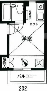 サイレントF【2階】の間取り