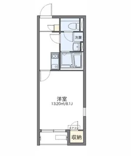 レオネクストシェーンブルン【2階】の間取り