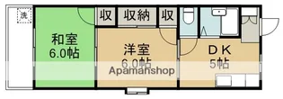 コーポ鶴舞【3階】の間取り