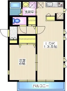マイホーム滝頭II【2階】の間取り