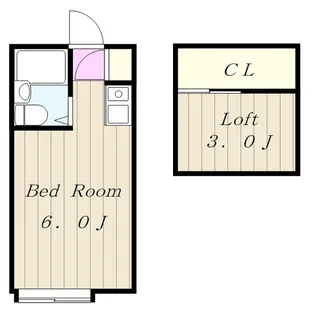 フローレオ相原【2階】の間取り