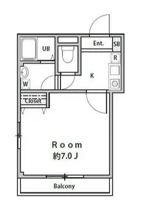 フレックス浅草【4階】の間取り