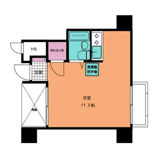 シンエイハイツ千種【3階】の間取り