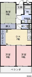 リンピアYAMADA【2階】の間取り