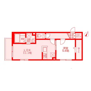 Ange de bonheur【1階】の間取り