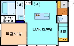 M&Y下冨居【2階】の間取り