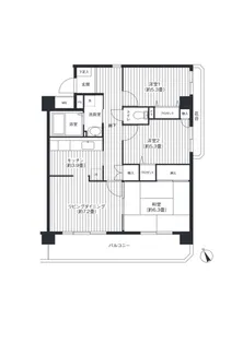 コーポレート西船橋【2階】の間取り