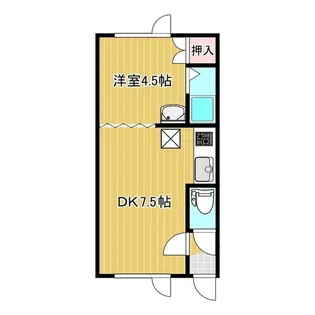 パークヴィレッジII【1階】の間取り