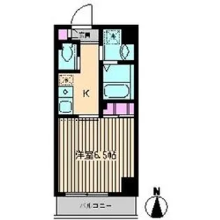 アーク五反田【2階】の間取り