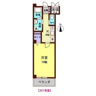 HERMIT CRAB【3階】の間取り