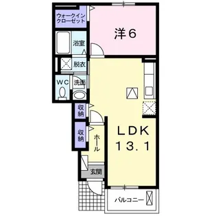 ヴィラ 青山【1階】の間取り