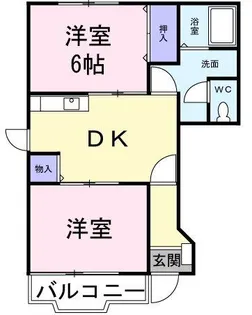 グレートビレッジ【1階】の間取り