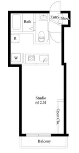 トレゾールK&A板橋本町【1階】の間取り