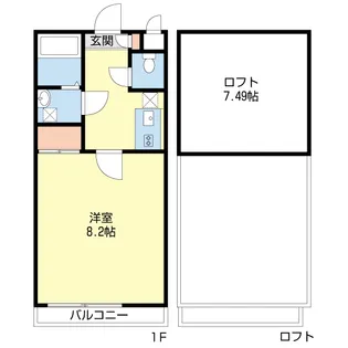 サンレジデンス【1階】の間取り