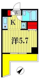 東京都葛飾区亀有5【マンション】の間取り