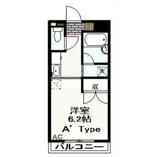 東京都中野区沼袋4【マンション】の間取り