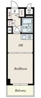 コスモリード八王子【3階】の間取り