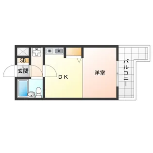 兵庫県西宮市上甲子園1【マンション】の間取り