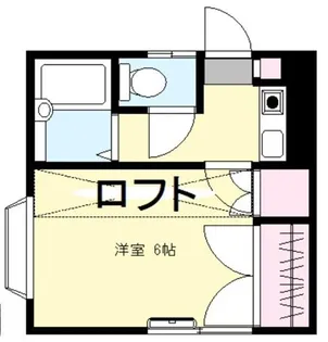 リューズハイムA館【1階】の間取り