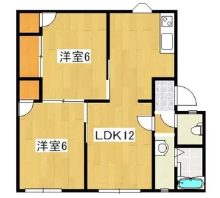 ヴィラリエゾンA【1階】の間取り