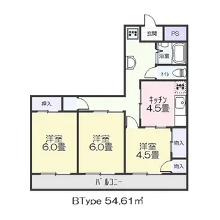 ラクセスI【5階】の間取り