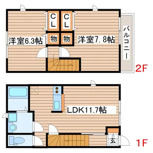レトア・ケサミールの間取り