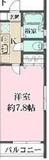 フュエルラーデン笹塚【1階】の間取り