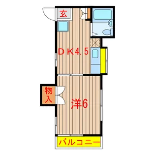 TMハイツ(西習志野)【2階】の間取り