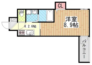 Veil Maison近大前【3階】の間取り