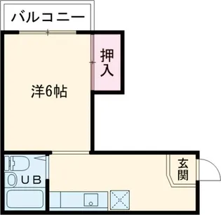 コーポユタカ【3階】の間取り