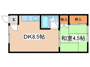 コーポ88【2階】の間取り