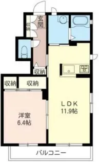 セントリビエ【1階】の間取り