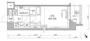 アイルヴァーチェ川崎【3階】の間取り