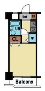 ライオンズマンション仲六郷【4階】の間取り