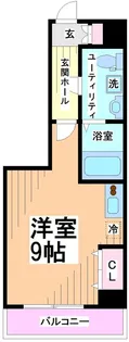神奈川県川崎市多摩区中野島5【マンション】の間取り