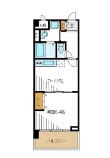 東京都大田区西蒲田7【マンション】の間取り
