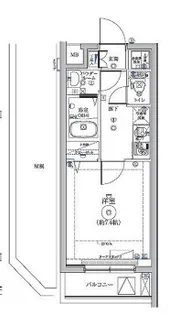 RELUXIA品川東大井【5階】の間取り