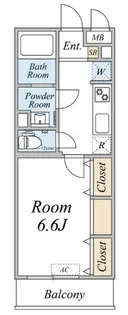 ガーデン アステリア 西千葉【1階】の間取り